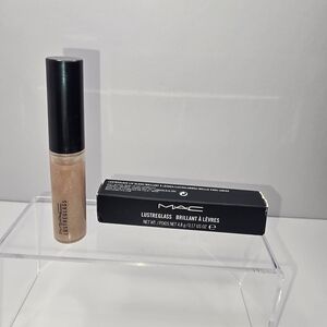MAC Cosmetics Lustreglass Lip Gloss - INSTANT GOLD - BNIB - DISCONTINUED!